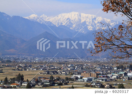 会染の丘 北アルプス連峰遠望-池田にて 会染の丘 北アルプス連峰遠望-池田にて 6020317