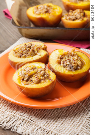 Stuffed Baked Peaches 6023484