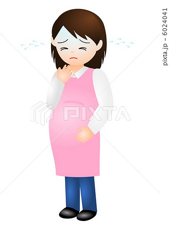 妊婦　つわり 6024041