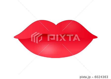 女性の口元 6024363