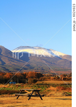 神明の丘　浅間山夕景－御代田にて 6024923