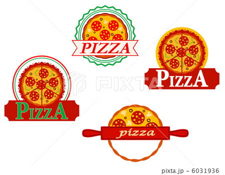 Italian pizza banners and emblems Italian pizza banners and emblems 6031936