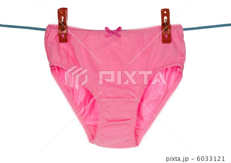 Pink panties hang on the clothes line Pink panties hang on the clothes line 6033121