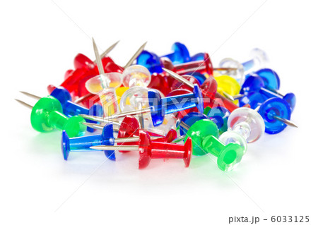 Pile of colorful pushpins Pile of colorful pushpins 6033125