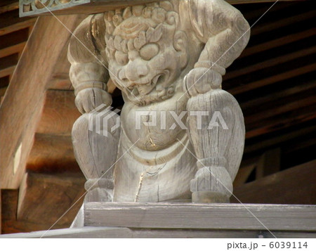 法隆寺　五重塔　鬼柱 6039114