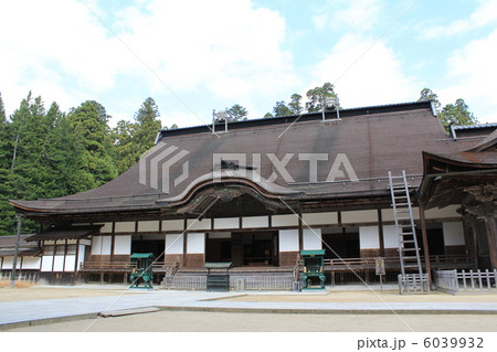 和歌山　高野山にある総本山金剛峰寺の主殿 6039932