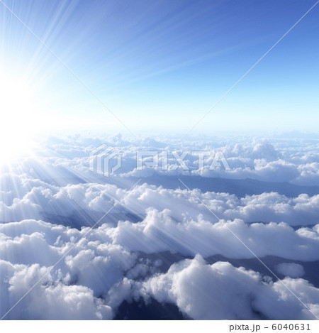 青空と白い雲 6040631