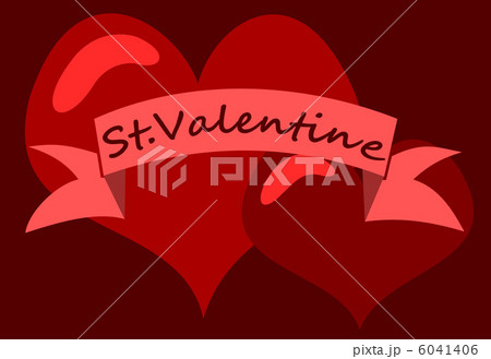 バレンタイン　ハート 6041406