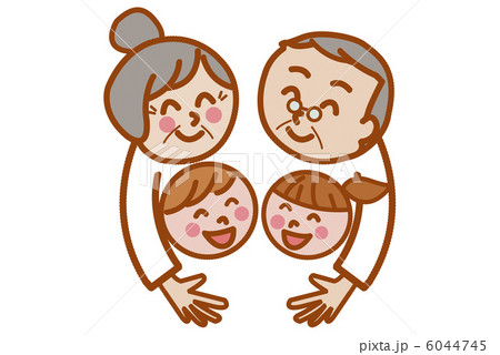老夫婦と子ども 老夫婦と子ども 6044745