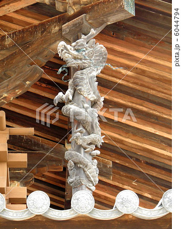 法隆寺 金堂 昇り竜 法隆寺 金堂 昇り竜 6044794