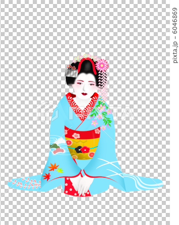 京都祇園の舞妓さん 6046869