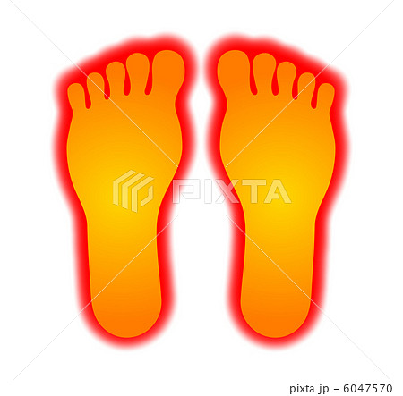 温まった足 6047570