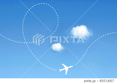Airplane route 6051667