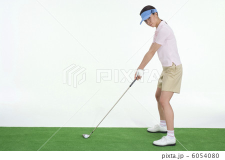 女性ゴルファー 6054080