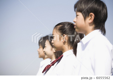 中学生の横顔 6055562