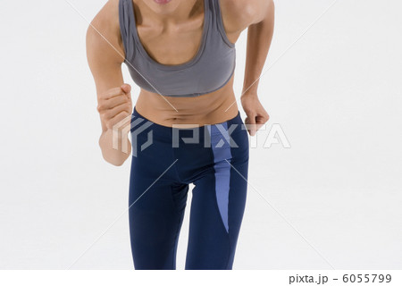 女性ランナー 女性ランナー 6055799
