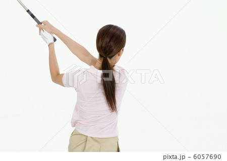 女性ゴルファー 女性ゴルファー 6057690