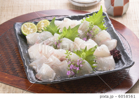 ひらめ刺身 6058561