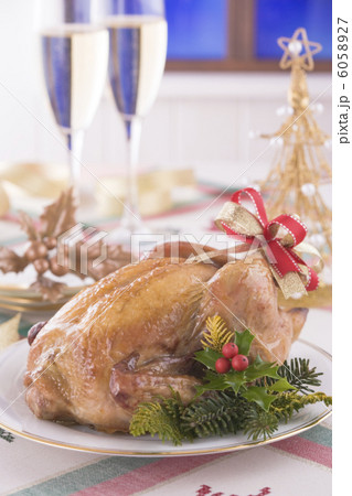 クリスマスイメージ ローストチキン クリスマスイメージ ローストチキン 6058927