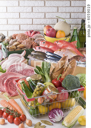 食品集合イメージ 食品集合イメージ 6059019