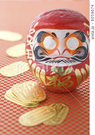 だるまと小判 6059074