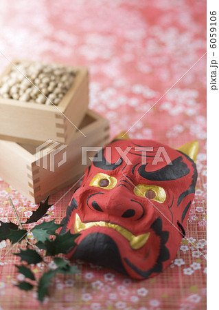 福豆と鬼のお面 福豆と鬼のお面 6059106