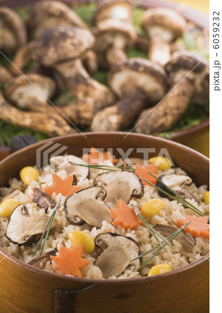 松茸御飯 6059232