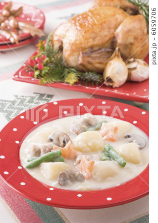 クリスマスイメージ ホワイトシチュー クリスマスイメージ ホワイトシチュー 6059706