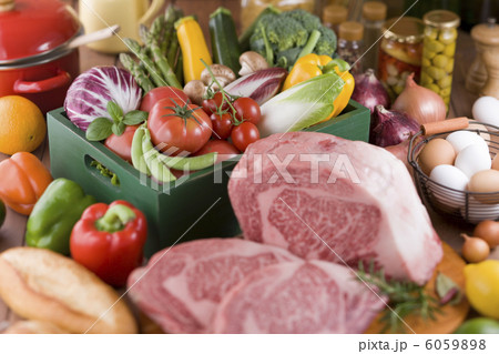 食品集合イメージ 6059898