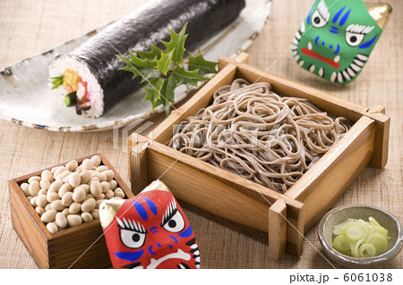 節分イメージ　節分蕎麦 恵方巻 6061038