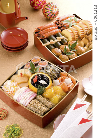 おせち二段重イメージ 6061213