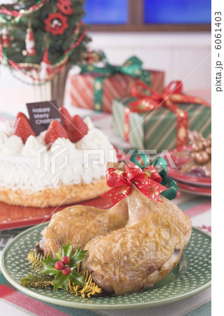 クリスマスイメージ ローストチキン クリスマスイメージ ローストチキン 6061403