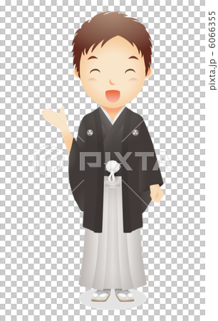 haori和hakama的男性例證 6066355