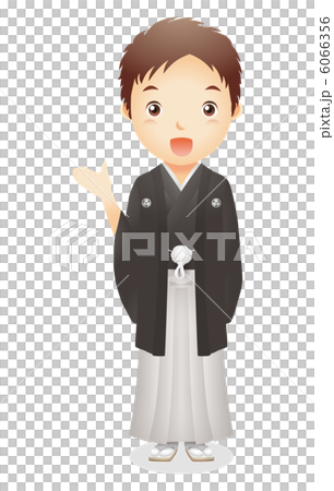 haori和hakama的男性例證 haori和hakama的男性例證 6066356