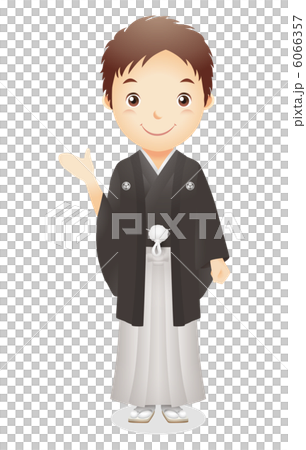 haori和hakama的男性例證 haori和hakama的男性例證 6066357