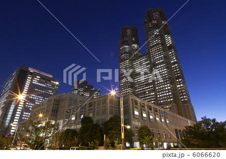 東京都庁の夜景 6066620