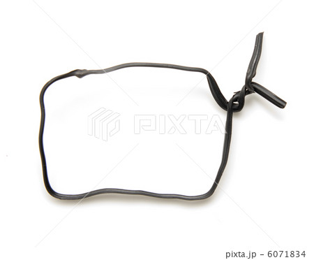 stranded wire black on a white background stranded wire black on a white background 6071834