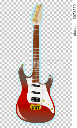 ギターのイラスト素材 607