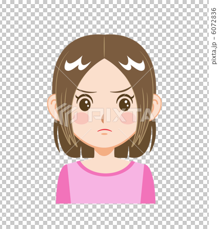 Girls · facial expressions various · dissatisfied Girls · facial expressions various · dissatisfied 6072836