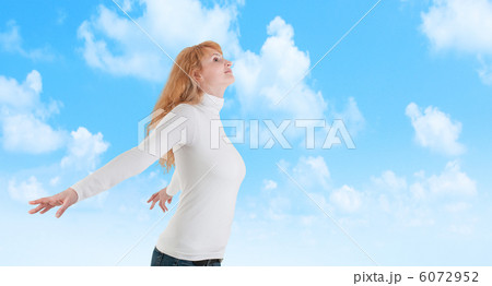 woman relaxing outdoors woman relaxing outdoors 6072952