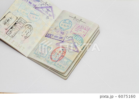 パスポートの査証 6075160