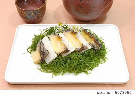 おいしい蒸しアワビの酒蒸し 6075666