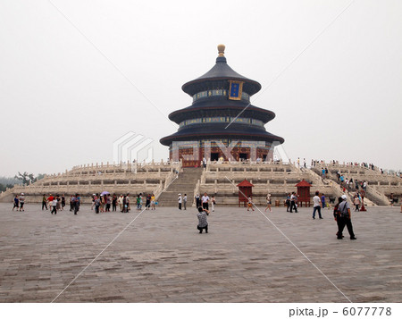 世界遺産　中国　北京　天壇 6077778