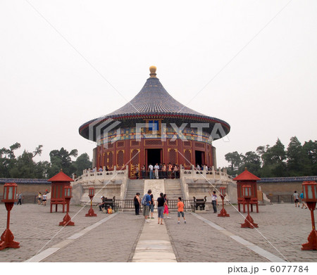 世界遺産　中国　北京　天壇 6077784