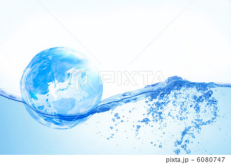 水と地球儀 6080747