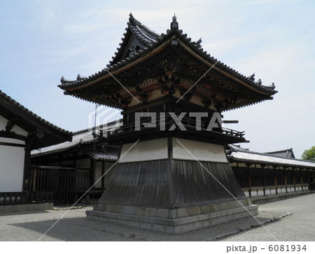 法隆寺 夢殿 鐘楼 法隆寺 夢殿 鐘楼 6081934