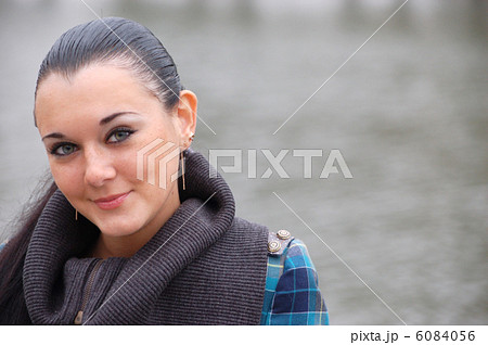 pretty girl in autumn pretty girl in autumn 6084056