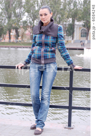 pretty girl in autumn 6084248