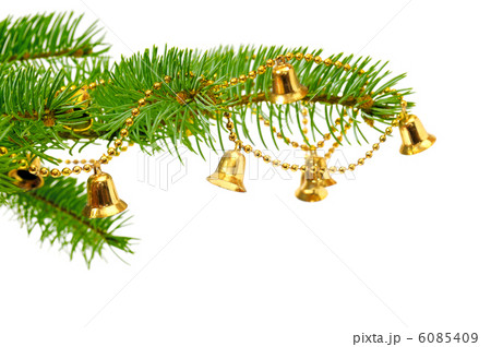 Christmas decoration isolated on white background 6085409