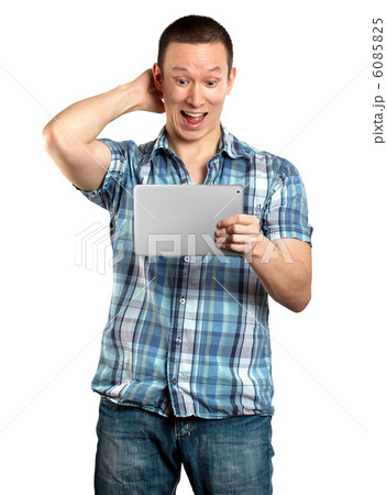 Businessman With I Pad Businessman With I Pad 6085825